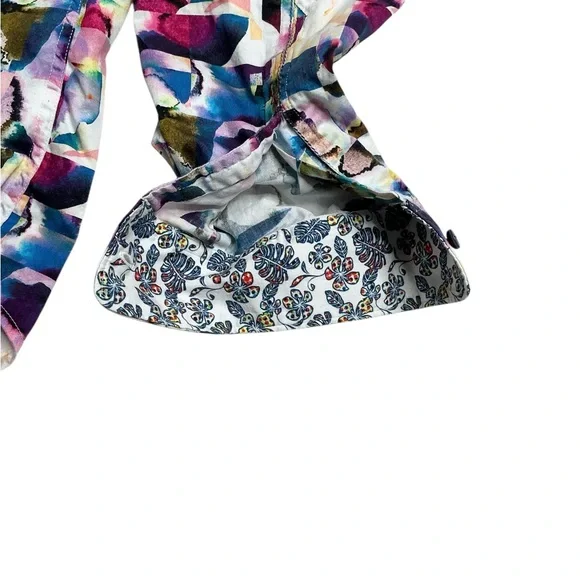 Robert Graham Magical Island Color Splash Button Down Shirt